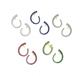 Open Hoop Earrings