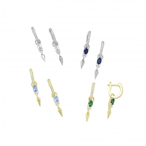 Dangle Nail Earrings