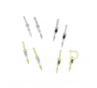Dangle Nail Earrings