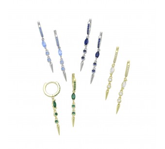 Dangle Nail Earrings