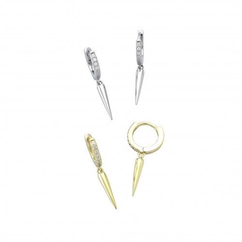 Mini Hoop & Nail Earrings