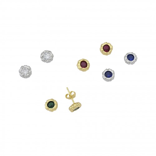 Solitaire Earrings