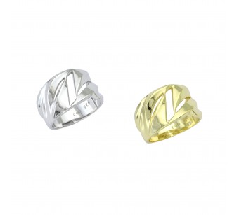 Wide Perforated Ring