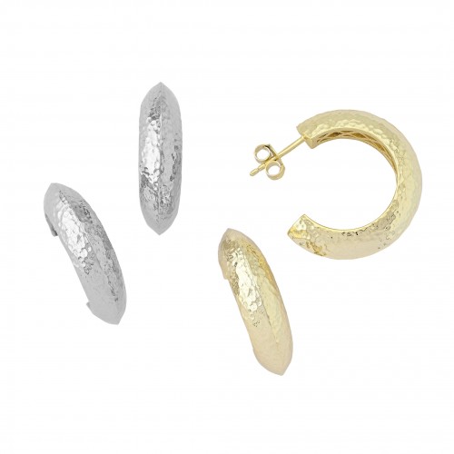 Bubble Hoop Earrings