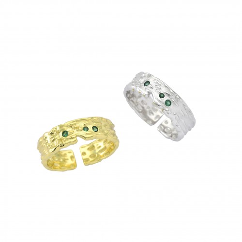 "Crumpled" Ring
