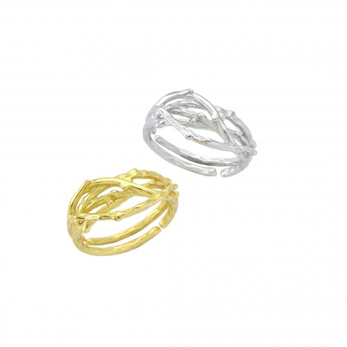 Branches "Crumpled" Ring