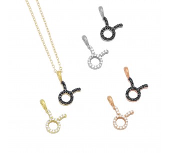 Taurus Zodiac Sign Necklace