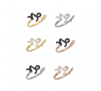 Capricorn Zodiac Sign Ring