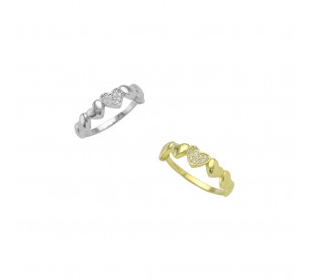 United Hearts Ring