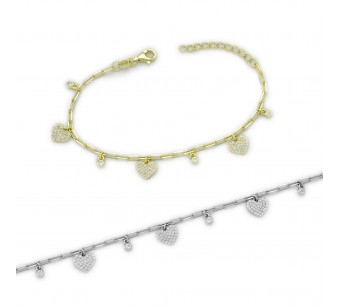 Hearts Bracelet