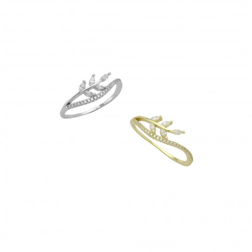 Half Eternity Branch Ring