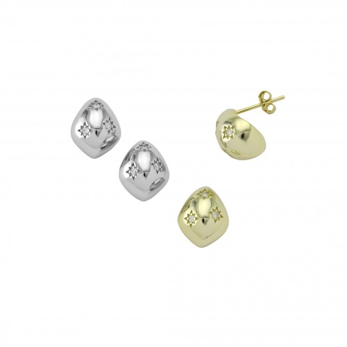 Bubble Star Earrings