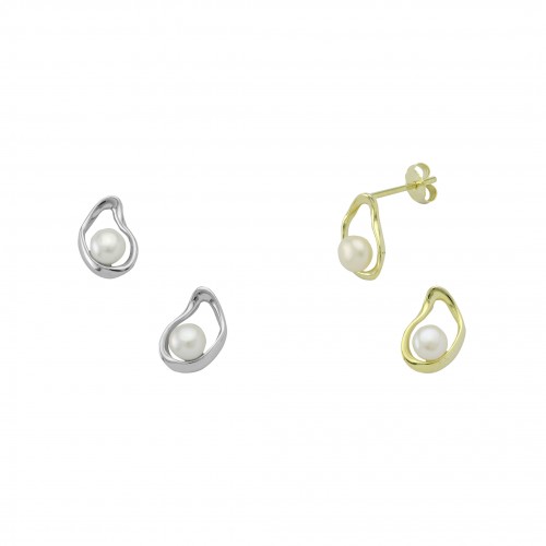 "Crumpled" Earrings