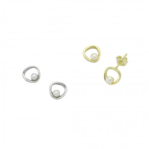 "Crumpled" Earrings