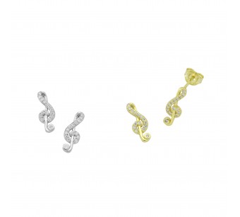 Clef de Sol Earrings