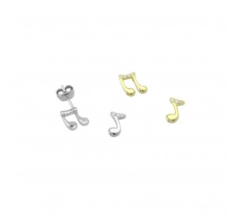 Notes Earrings