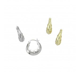 Bubble Star Earrings