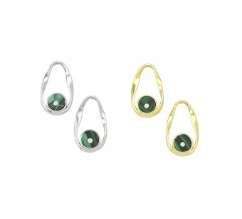 "Crumpled" Earrings