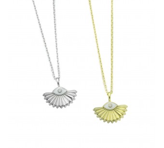 Eye-Fan Necklace