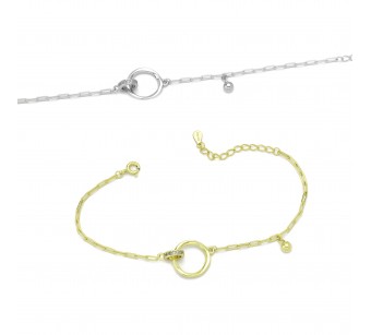 Double Hoop Bracelet