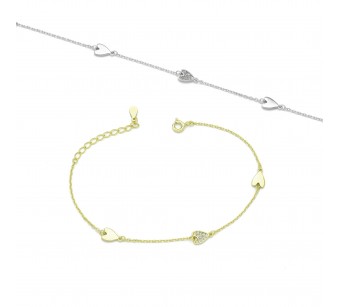 Hearts Bracelet