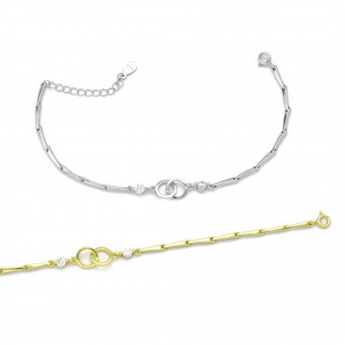 Chain & Rings Bracelet