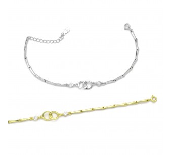Chain & Rings Bracelet