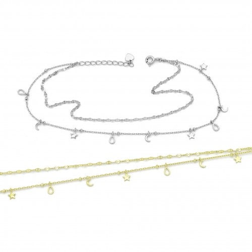 Star-Drop-Moon Bracelet