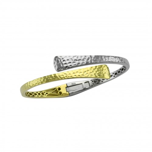 Two-Tone Forged Bracelet