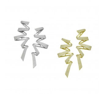 Ribbon Earrings