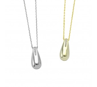 Bubble Drop Necklace
