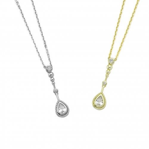 Hanging Drop Necklace