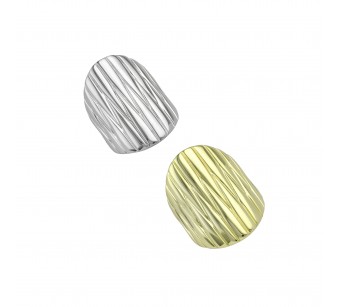Wide Engraved Ring