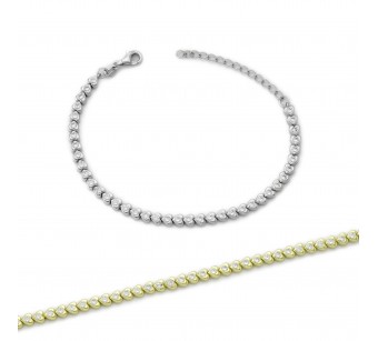 Chain-Hearts Bracelet