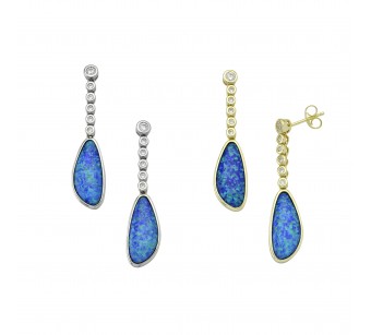 Hanging Byzantine Earrings