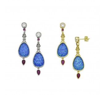 Hanging Byzantine Earrings