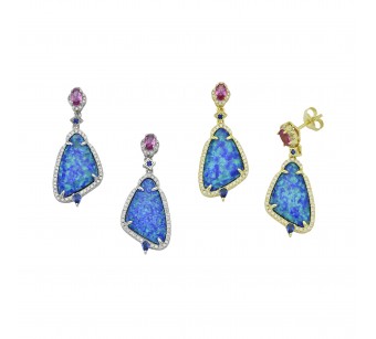 Hanging Byzantine Earrings