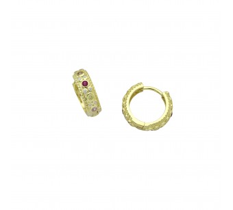 Byzantine Hoop Earrings