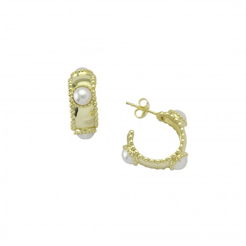 Byzantine Hoop Earrings