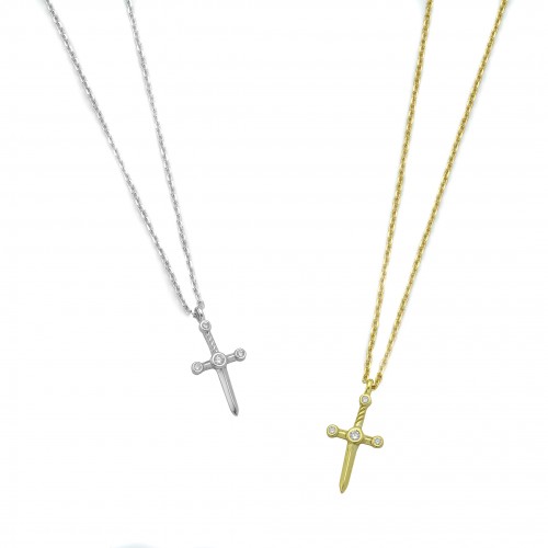Cross - Dagger Necklace
