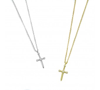 Cross - Dagger Necklace