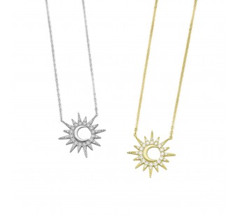Sun & Moon Necklace