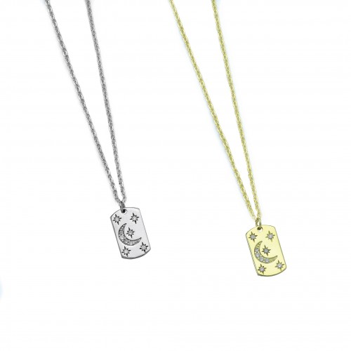 Hanging Board Necklace