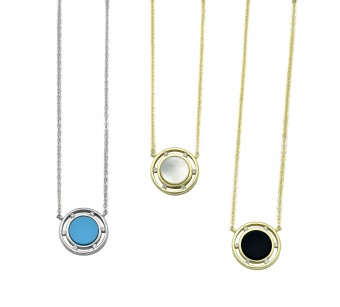Round Disks Necklace