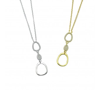 Hanging Rings Necklace