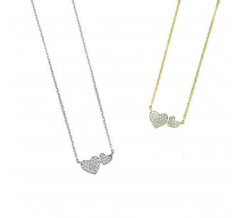 2 Hearts Necklace