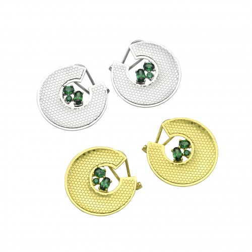 Wide Hoop Earrings