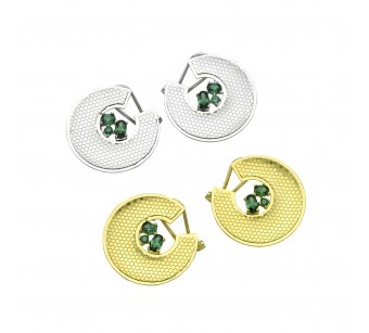 Wide Hoop Earrings