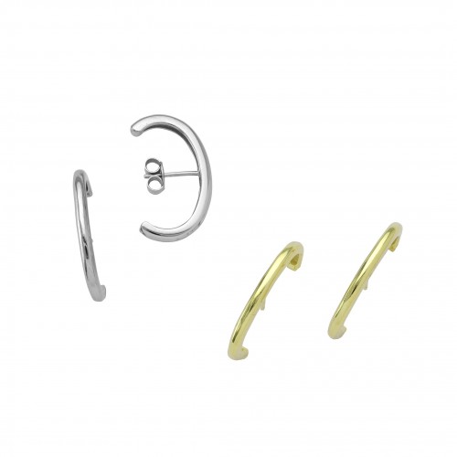 Half Hoop Earrings