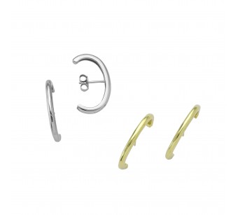 Half Hoop Earrings